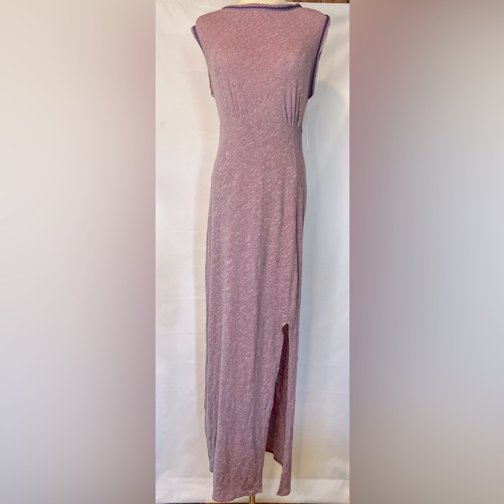 NWT Free People Sabrina Maxi Dress in Lavender Heather - Picture 3 of 12
